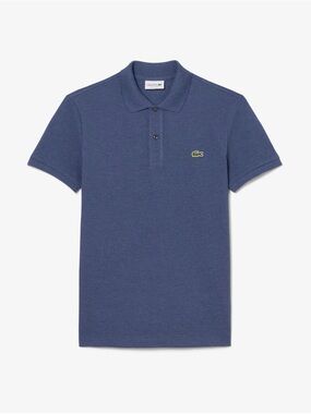 ✅ Authentic Lacoste Men's with Green Logo- Classic fit (Blue Chine-4js)